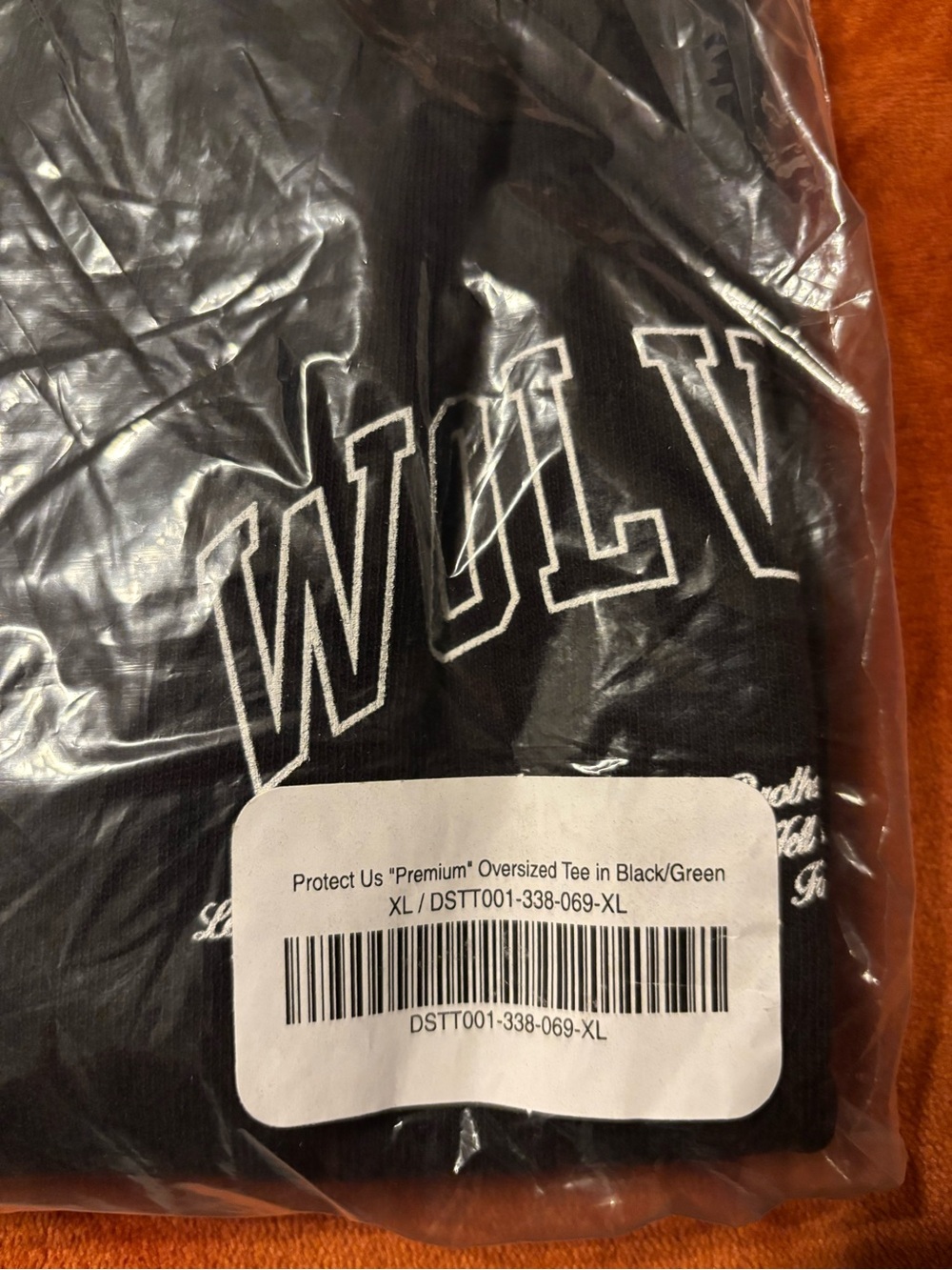 Darc Sport Wolves Graphic Tee - Black with White Print - Picture 7 of 7